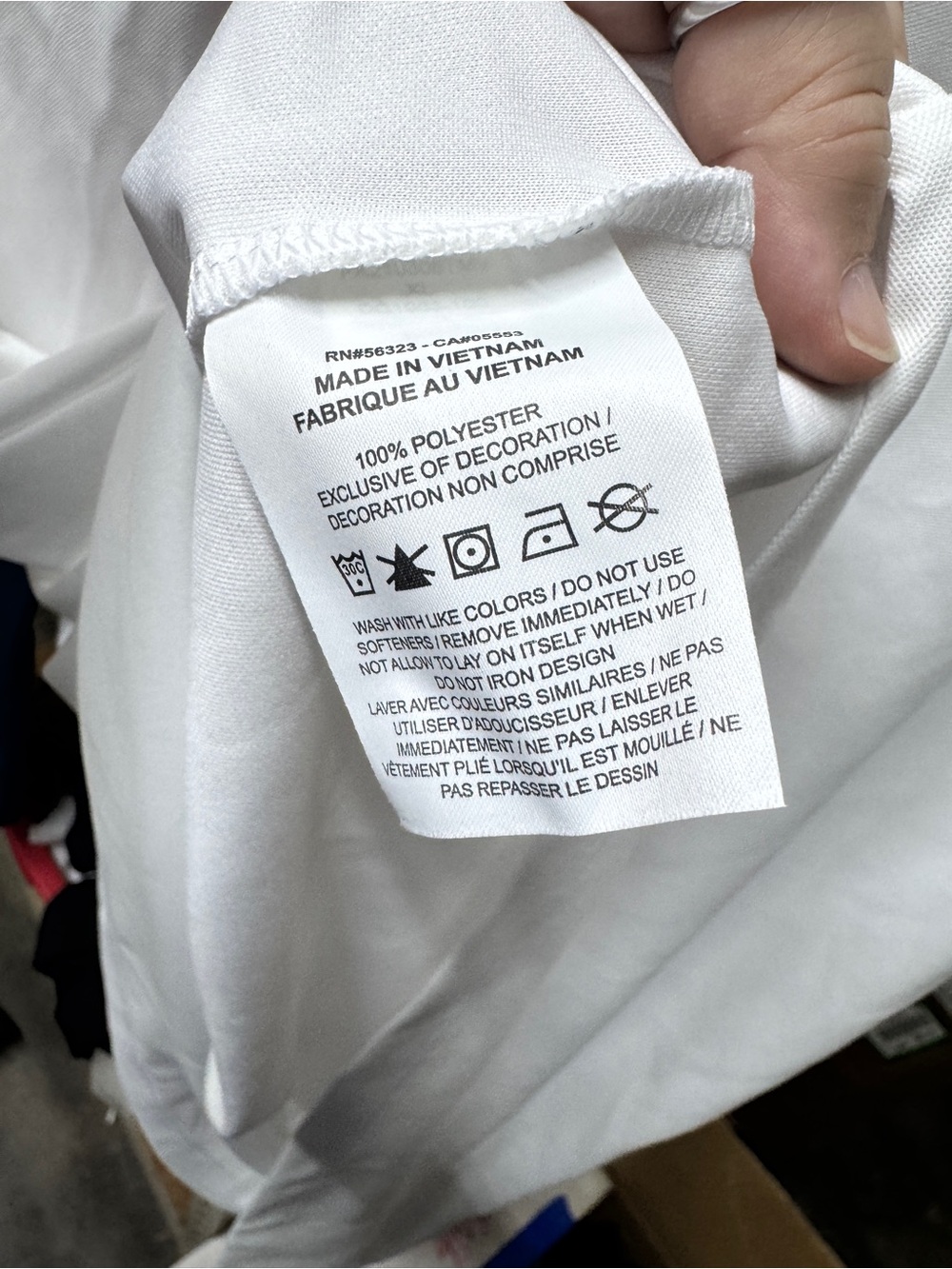 Nike Men’s White Polo Performance Shirt - Picture 5 of 6